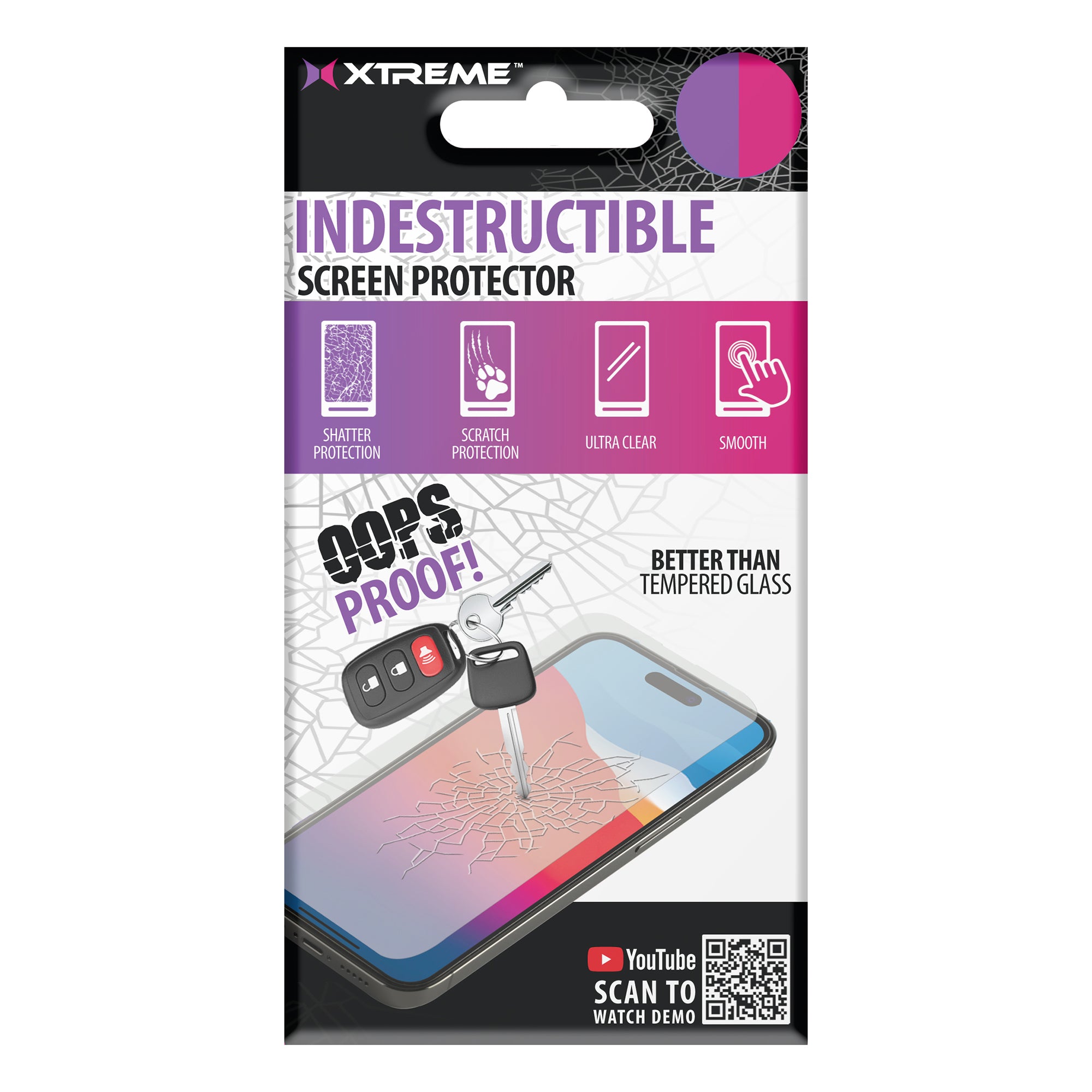 iPhone 15/15 Pro Indestructible Screen Protector