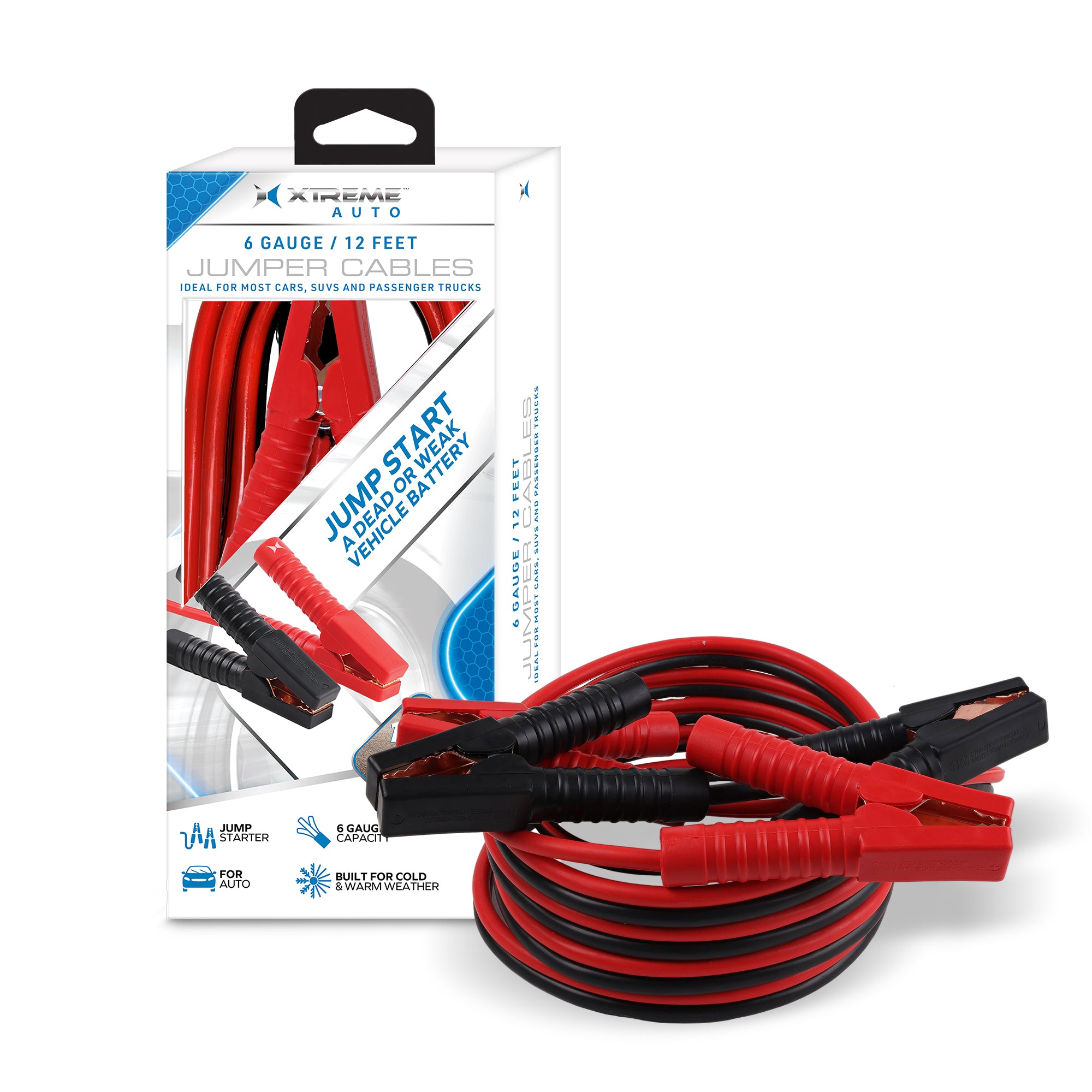6GA / 12FT Jumper in box