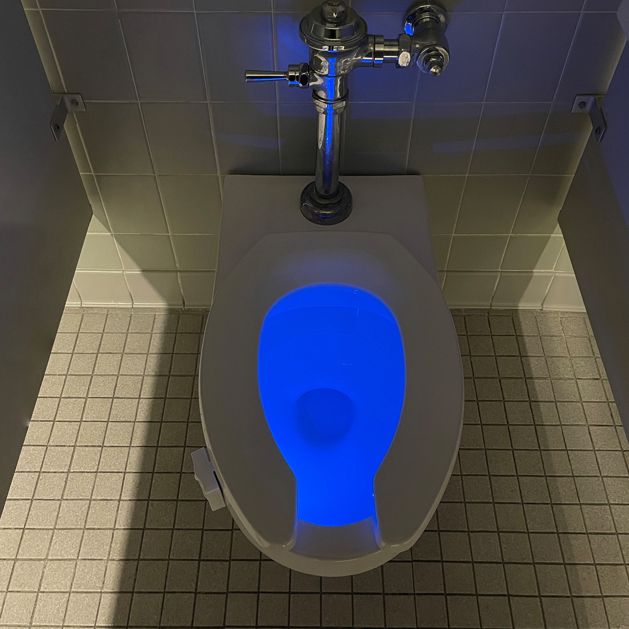 Motion-Activated LED Toilet Light, 10 Colors & Cycle Mode, Requires 3 AAAs