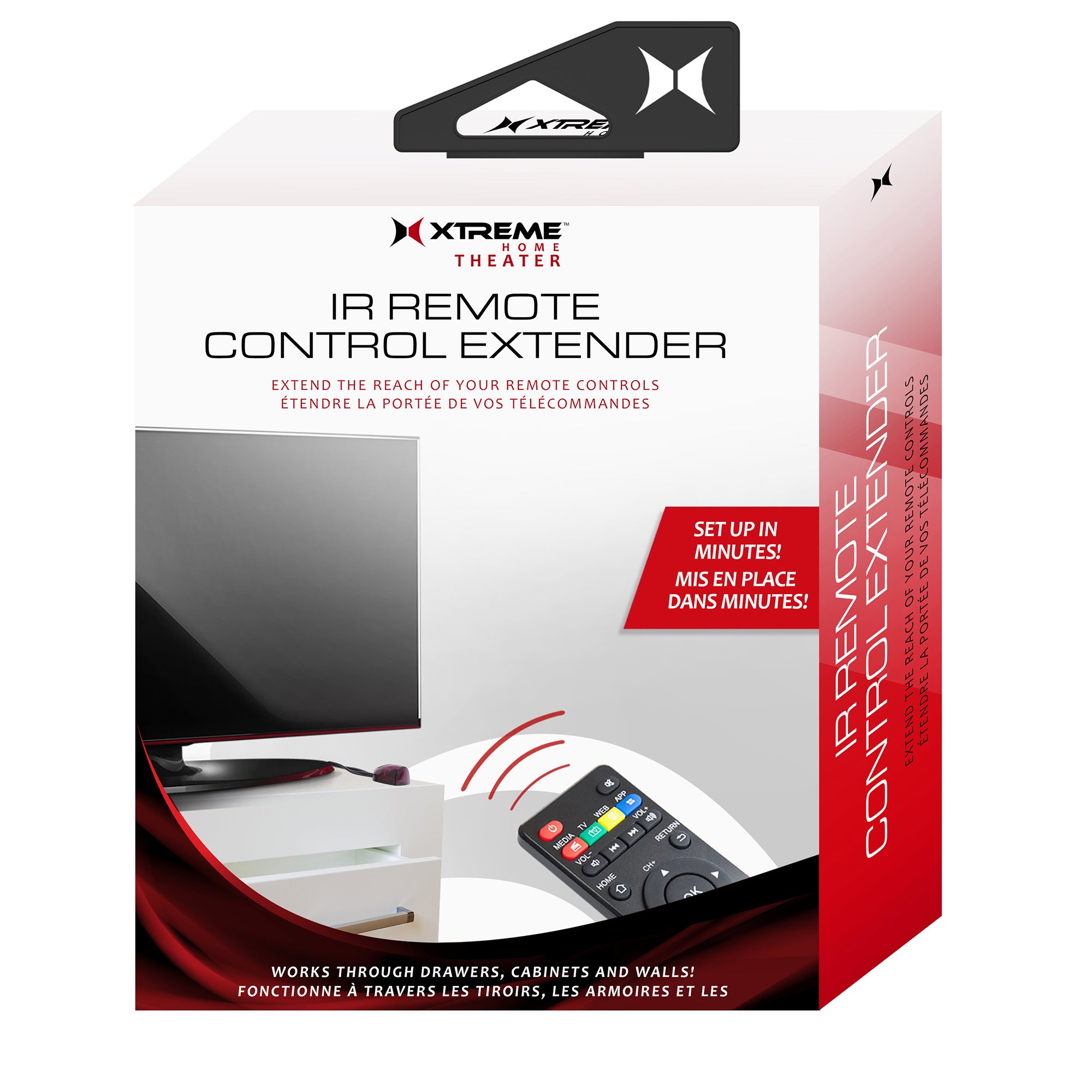 Wireless IR Remote Control Repeater Extender - Up to 300ft