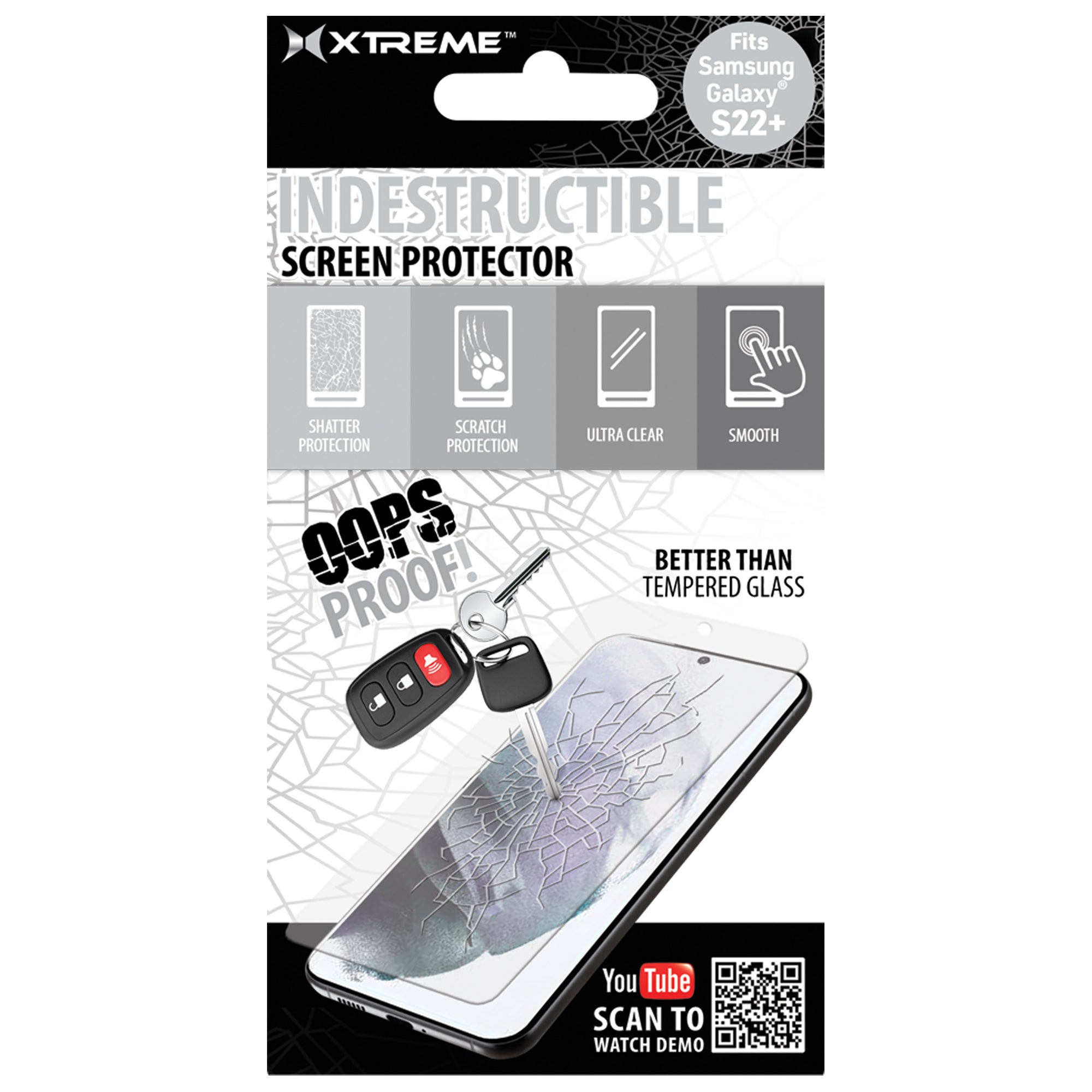 Samsung Galaxy S22 Plus Indestructible Screen Protector