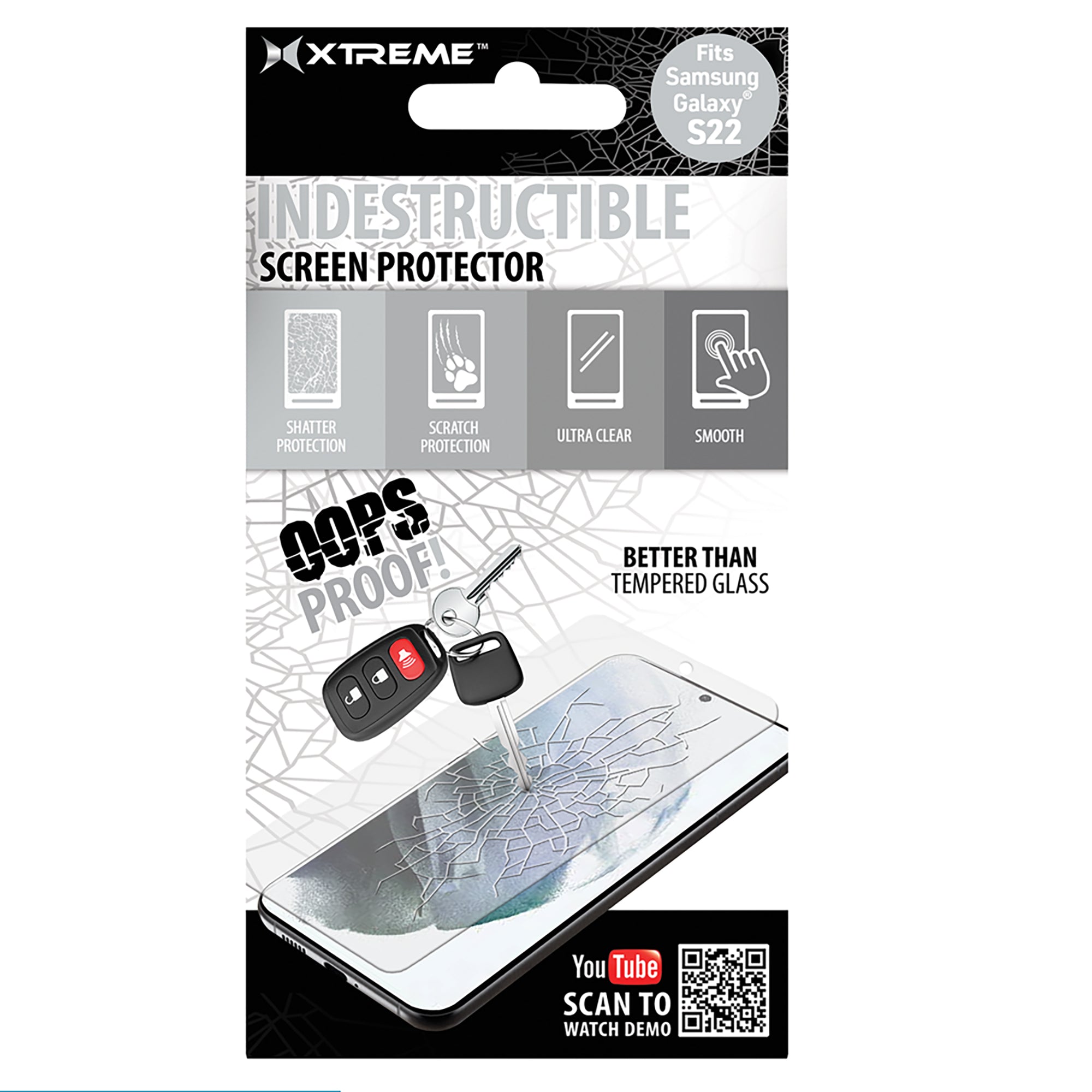 Samsung Galaxy S22 Indestructible Screen Protector