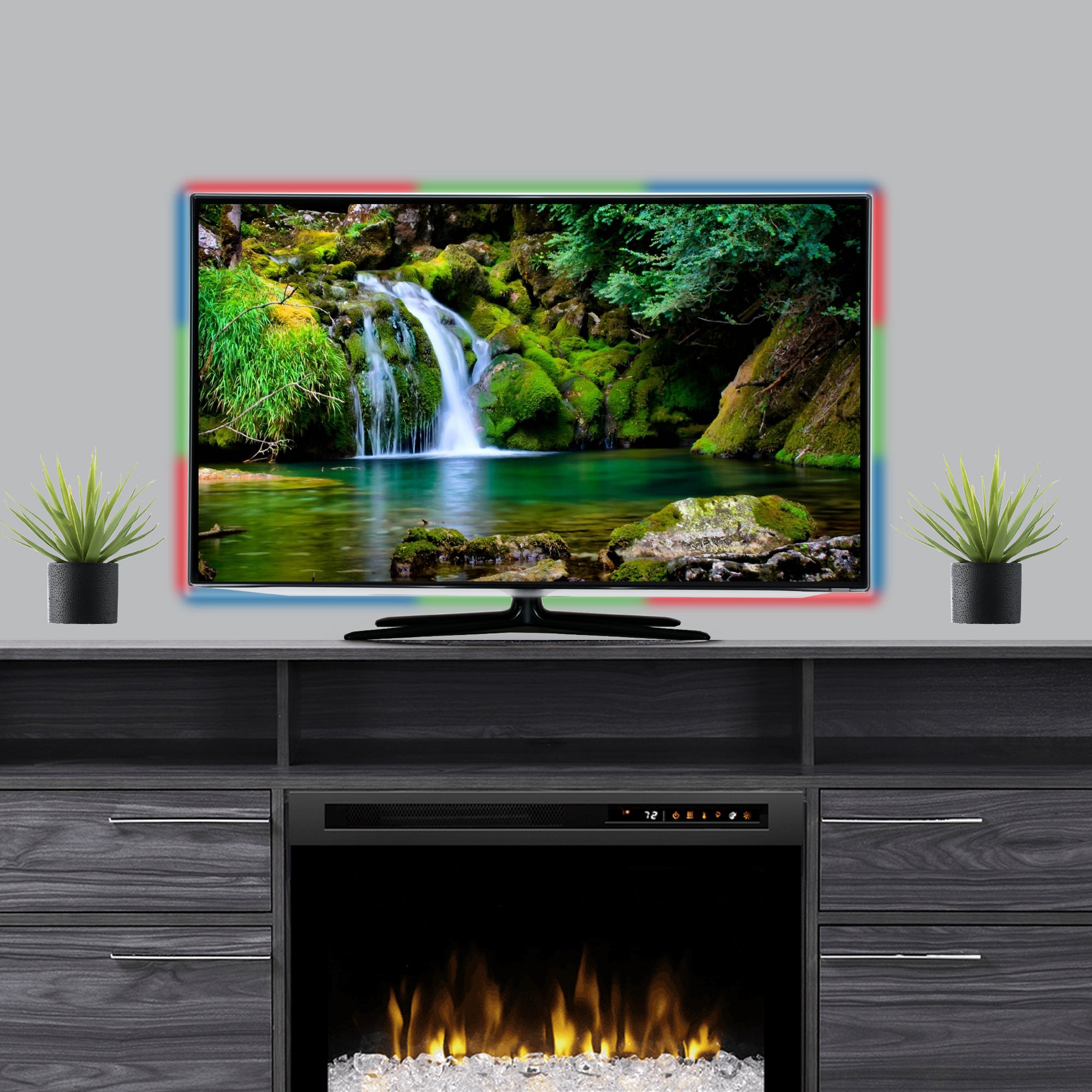 3.2 ft. Color-Changing Flow LED Strip Lights, Flashing Modes, Device Backlighting