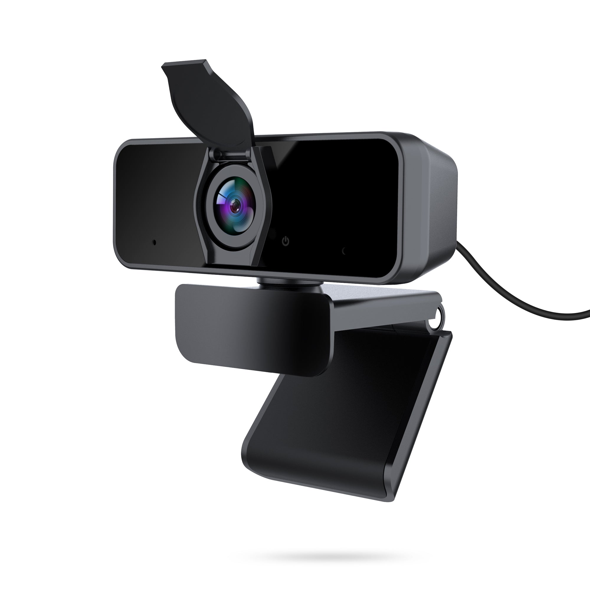 1080P HD PC Camera with Built-in Microphone & Privacy Cover - USB Web Camera for Streaming, Video Conferencing & Zoom Calls