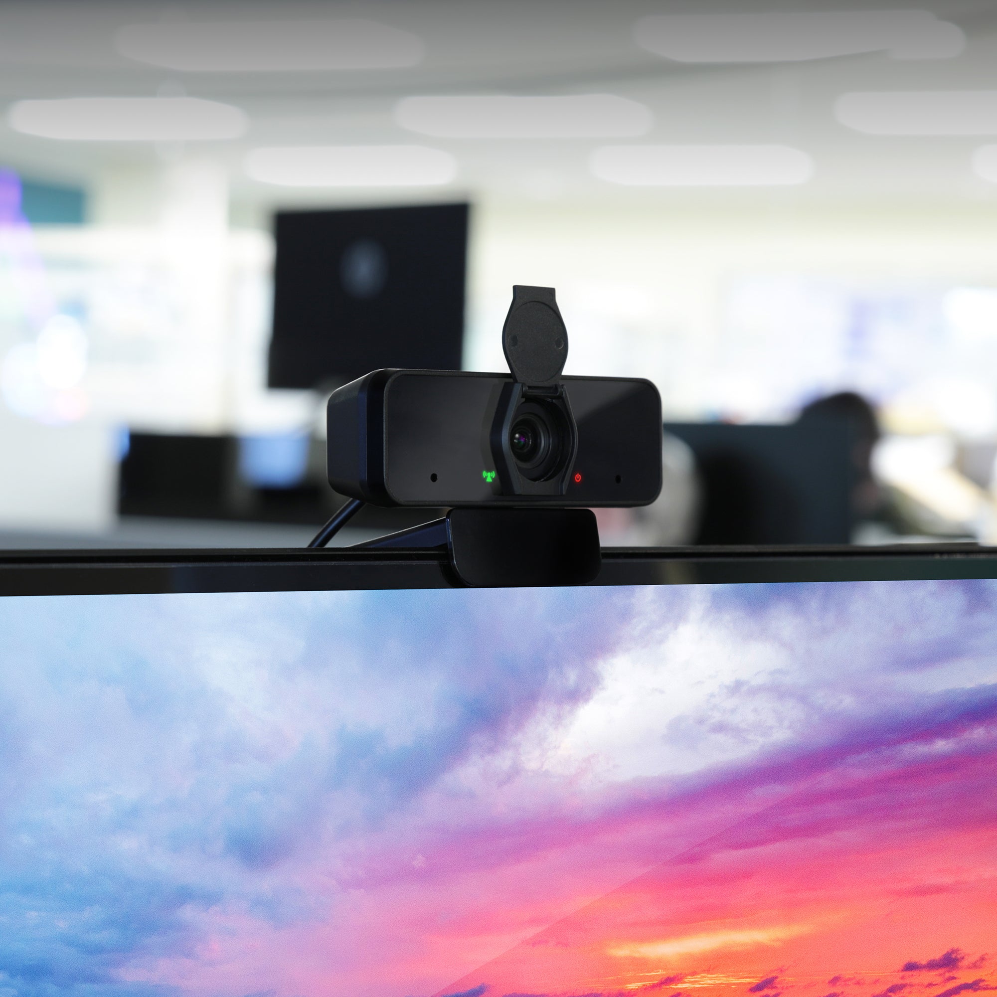 1080P HD PC Camera with Built-in Microphone & Privacy Cover - USB Web Camera for Streaming, Video Conferencing & Zoom Calls