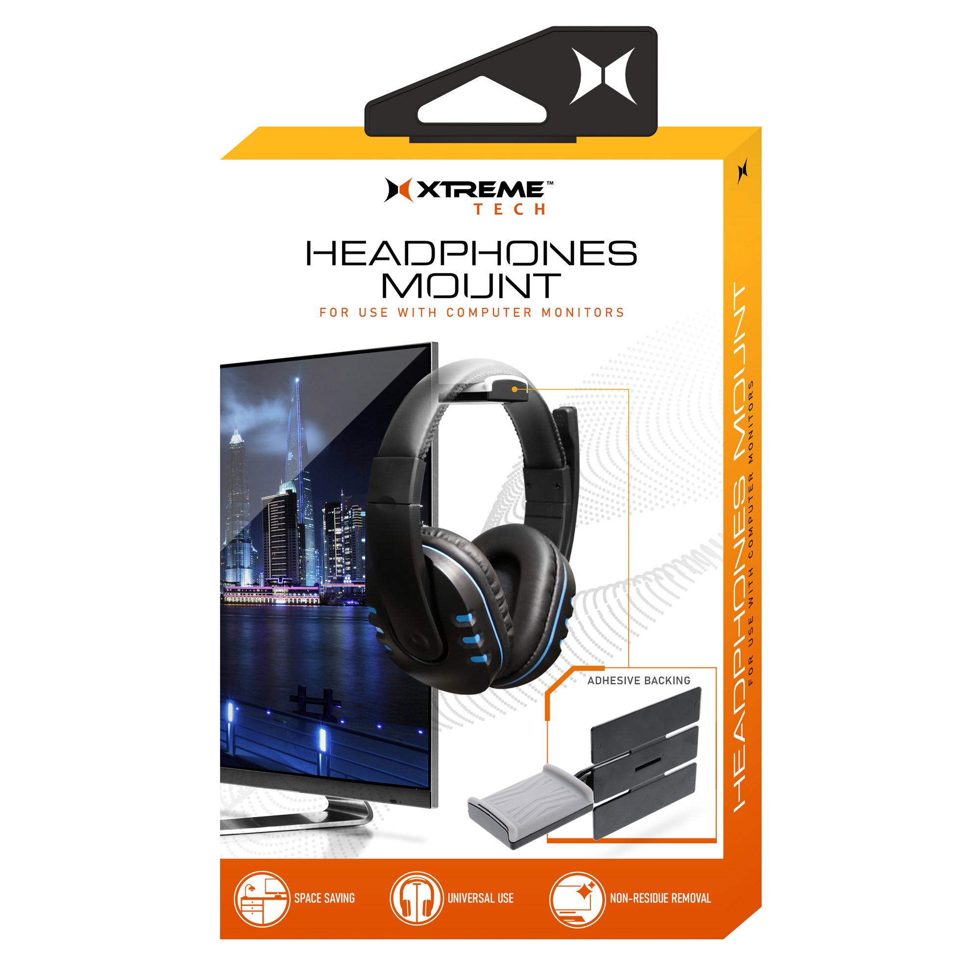 Computer Monitor Mount, Headphones Holder, Headset Mount