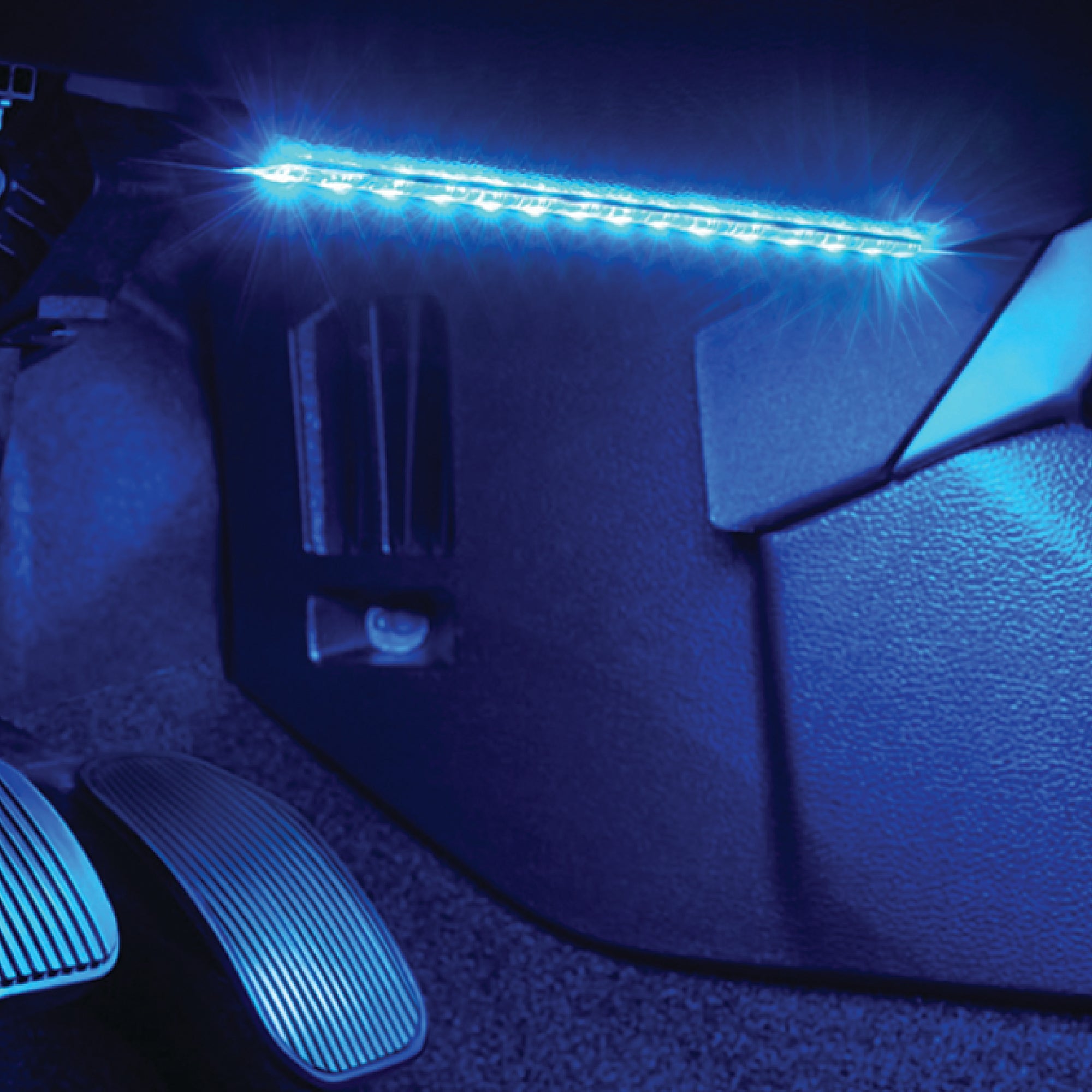 Interior Car Accent Lights, 5 Customizable Multicolor LED Modes, Remote Included