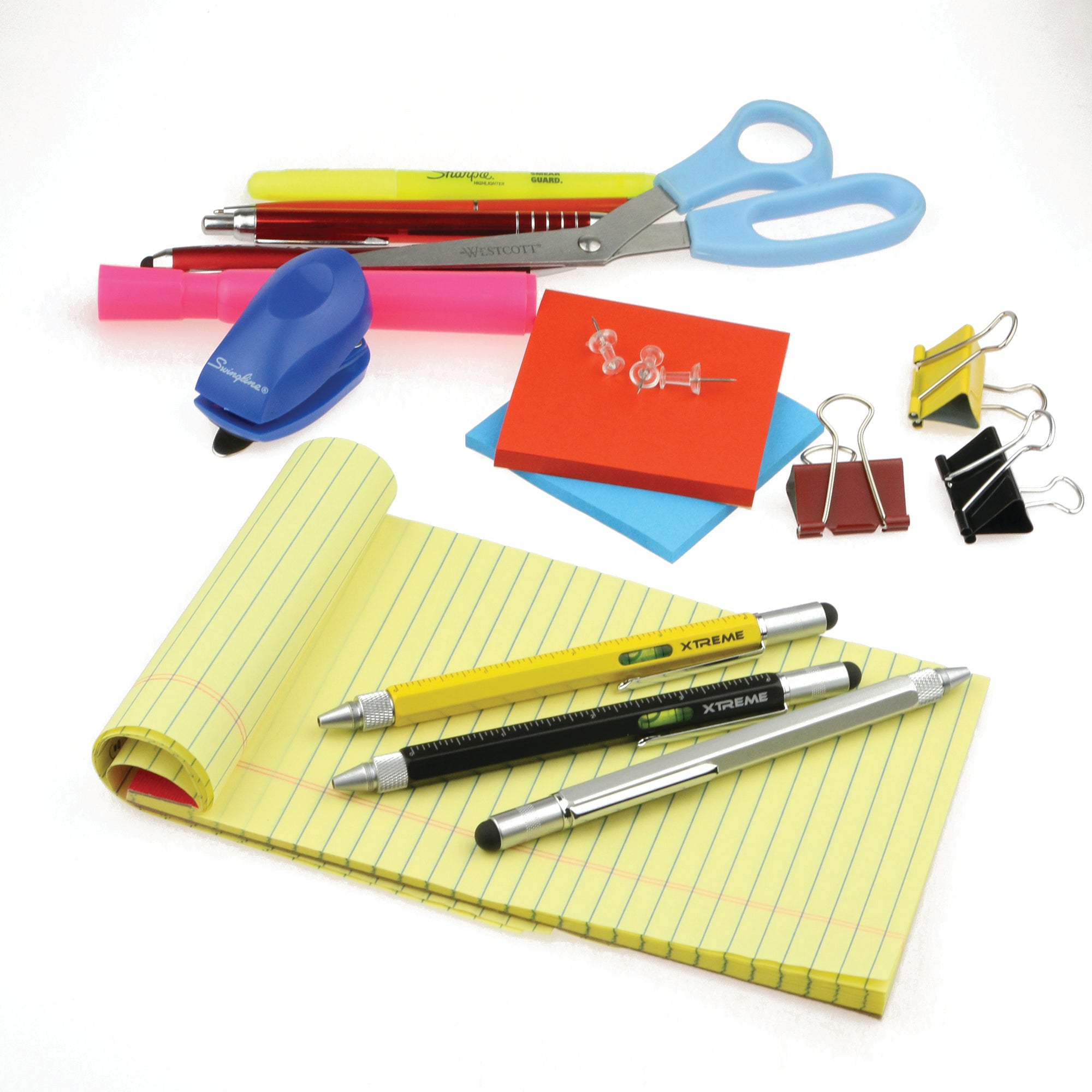 6-in-1 Stylus Pen with Screwdriver, Leveler, and Ruler - The Ultimate Multi-Tool for Work and DIY