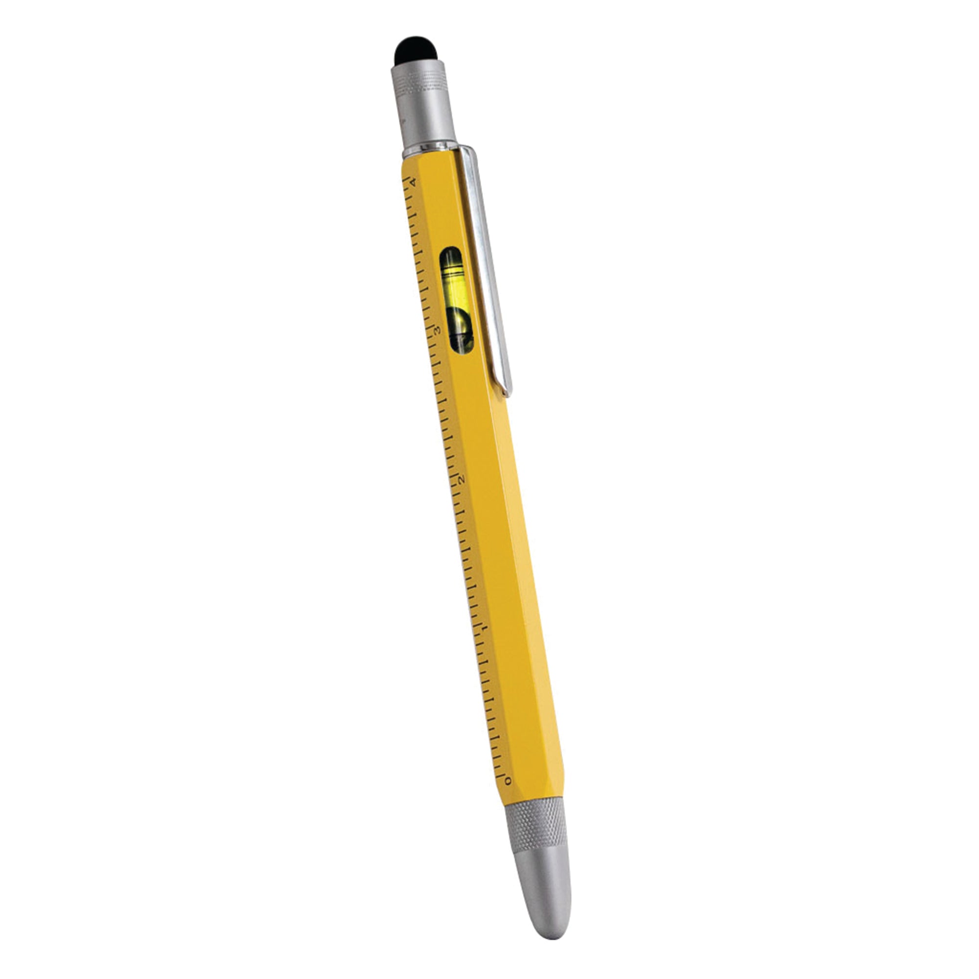 6-in-1 Stylus Pen with Screwdriver, Leveler, and Ruler - The Ultimate Multi-Tool for Work and DIY