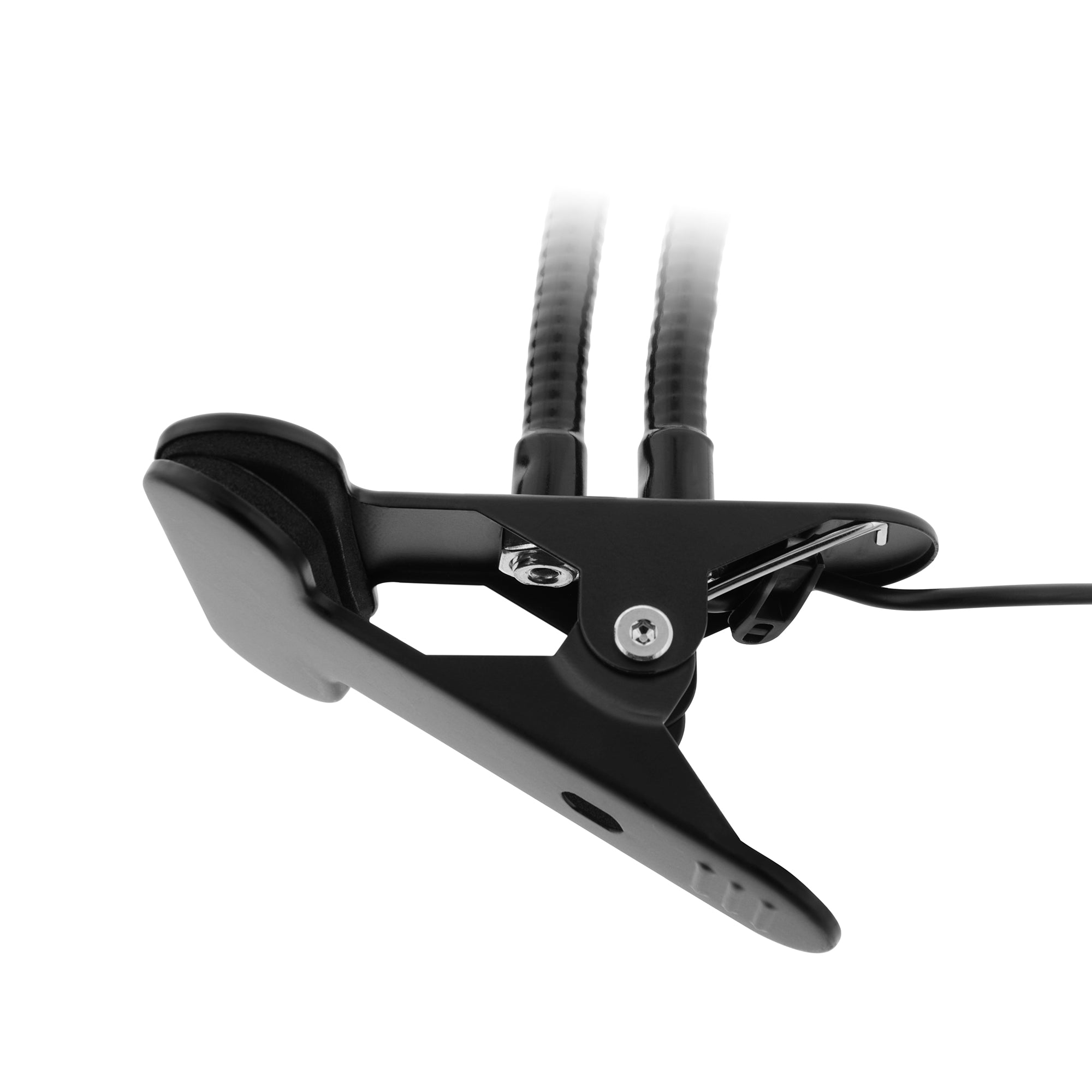 3-Inch LED Ring Light for Streaming & Vlogging with Flexible Gooseneck, Sturdy Clamp Clip, and Dimmable Warm/Cool Light Modes