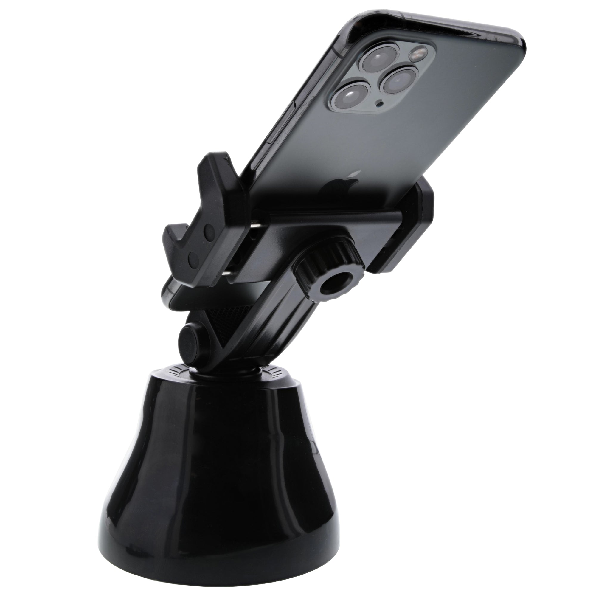 Face Tracker Smartphone Mount, AA Battery-Powered Device, Selfie Sticks, Selfie Stick Accessory, Tripod Accessory