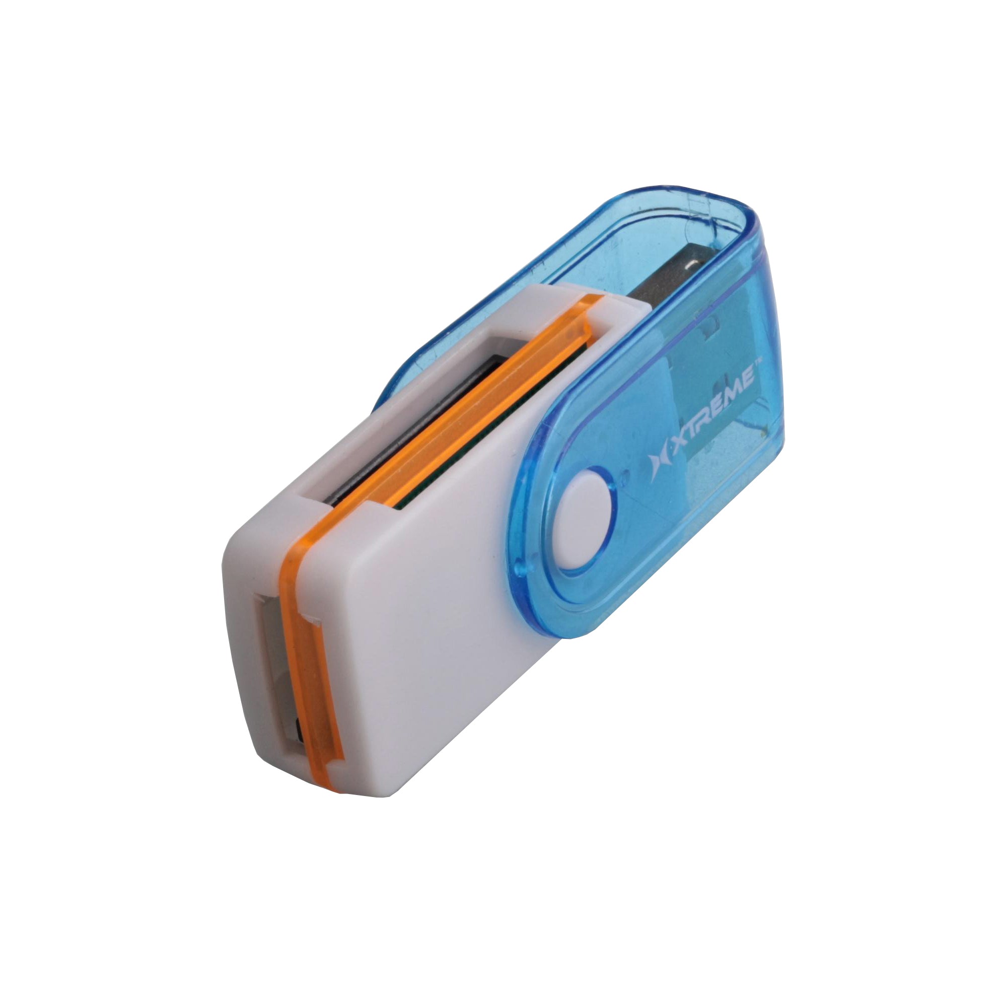 Multi Card Reader & Writer Hub – External USB 2.0 Sync & Transfer Station with 3-Port USB Hub, Supports SD, microSD, Memory Stick, & MMC