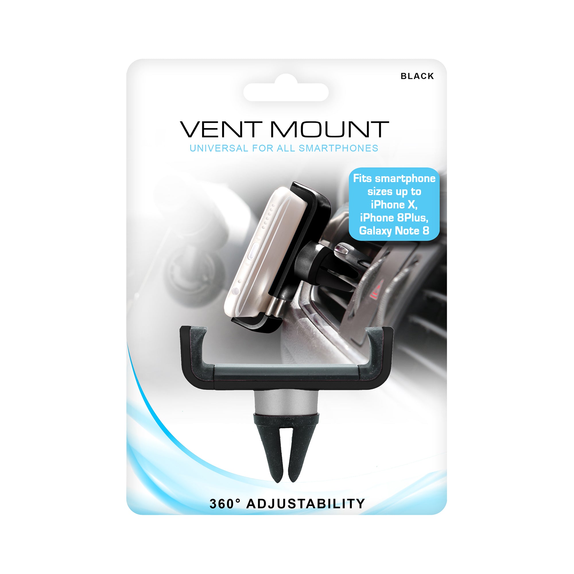 Universal Adjustable Smartphone Vent Mount