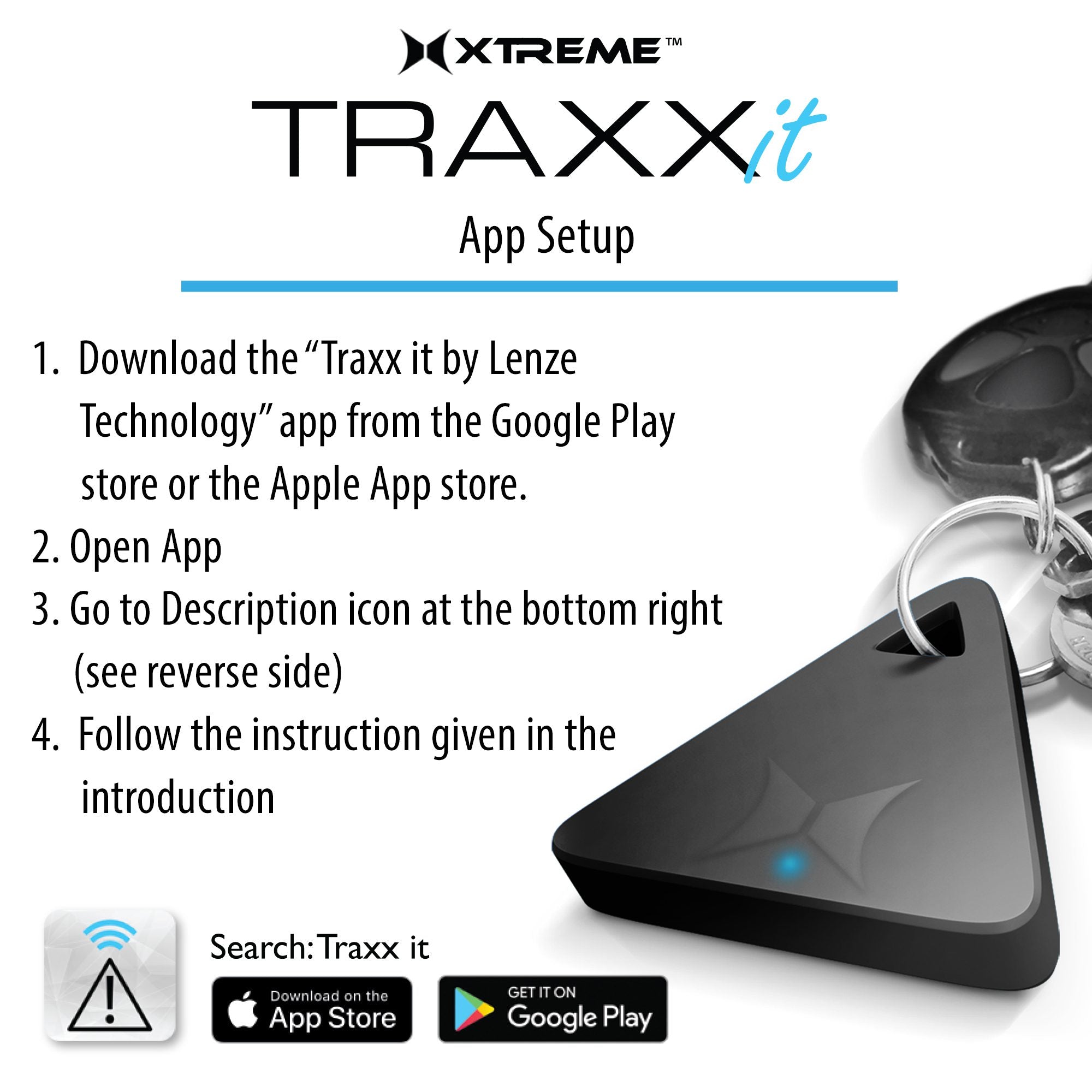 Traxx It Bluetooth Tracker (2 Pack)